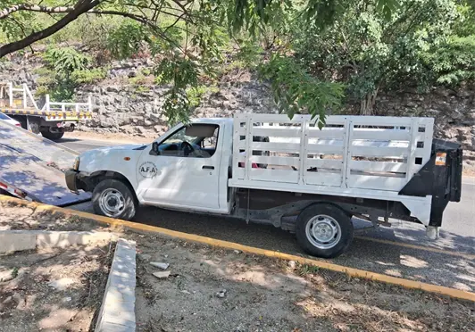 Chocan por alcance cerca de mirador Los Amorosos