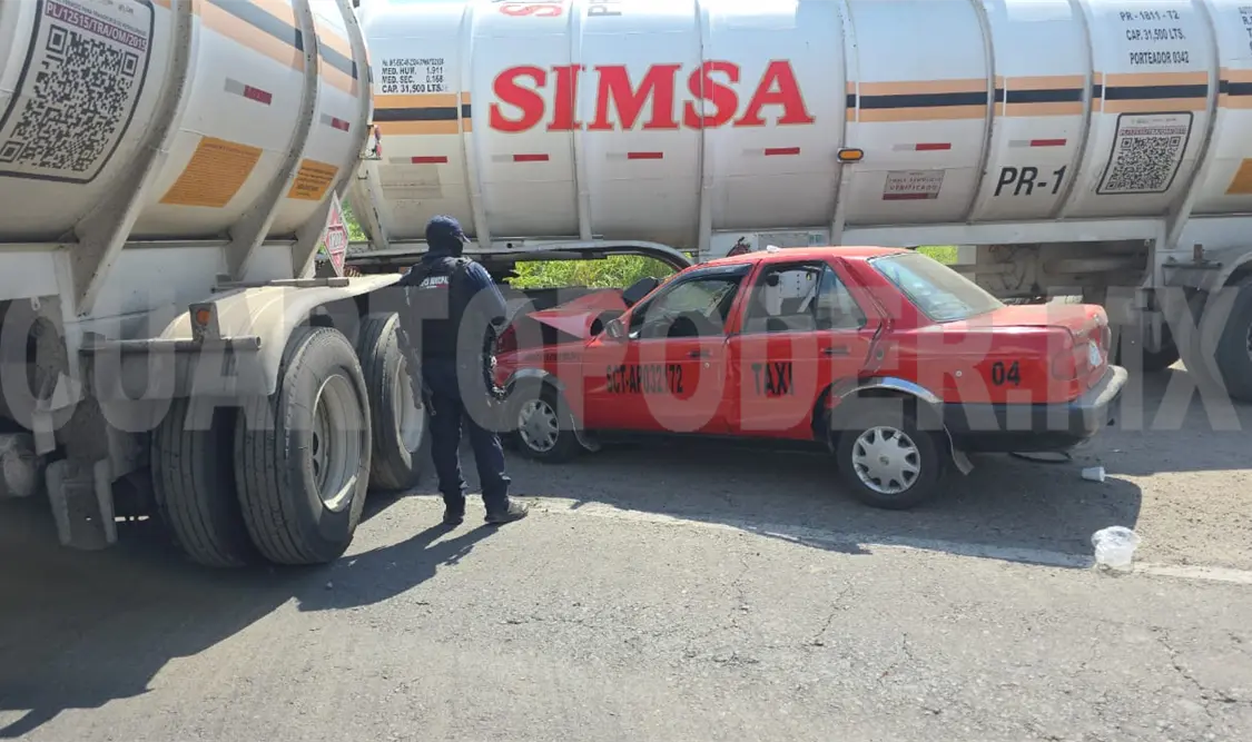 Pipa se incorpora sin precaución y vuelca