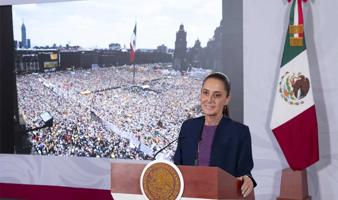 La Presidenta adelantó que el 1.º de septiembre no habrá mañanera por la presentación de su Segundo Informe. Cortesía