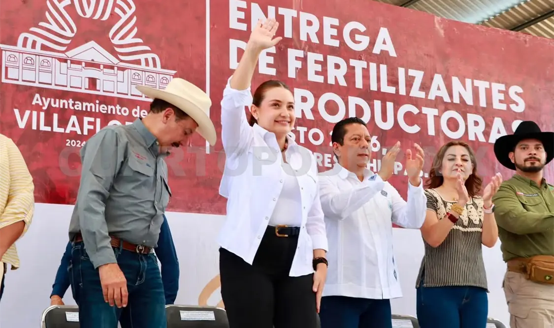 Valeria Rosales reconoció el respaldo del gobernador Eduardo Ramírez. Cortesía