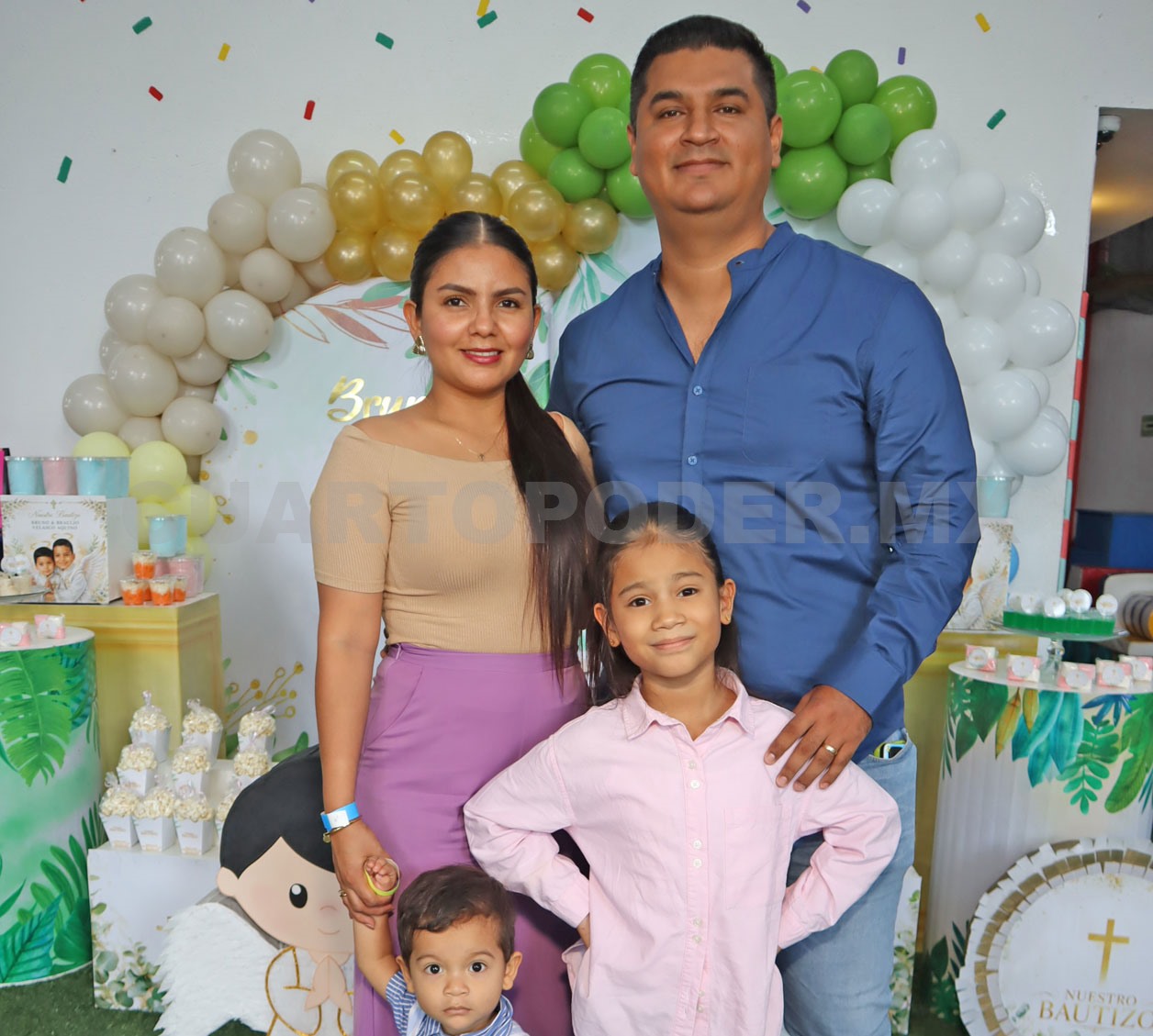Bruno y Braulio son bautizados