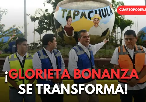 Impulsan rehabilitaci&oacute;n de la glorieta Bonanza
