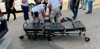 Motorista embiste a peat&oacute;n