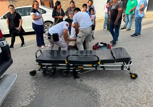Motorista embiste a peat&oacute;n