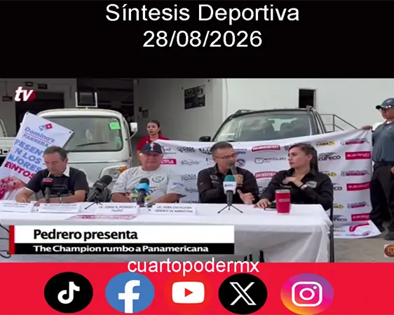 Síntesis Deportiva 28 08 2026 Síntesis Deportiva 28 08 2026