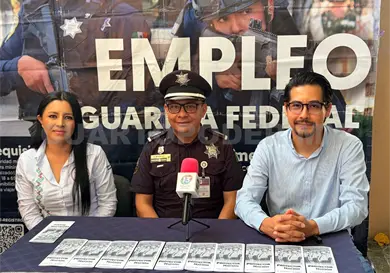 Protecci&oacute;n Federal ofrece 400 plazas de trabajo