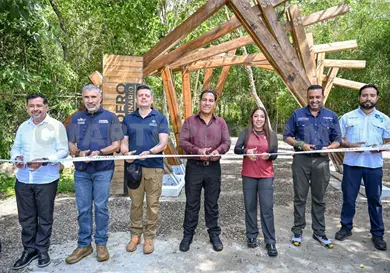 Inauguran sendero "Pañuelo Rojo" en el Cañón del Sumidero Inauguran sendero "Pañuelo Rojo" en el Cañón del Sumidero
