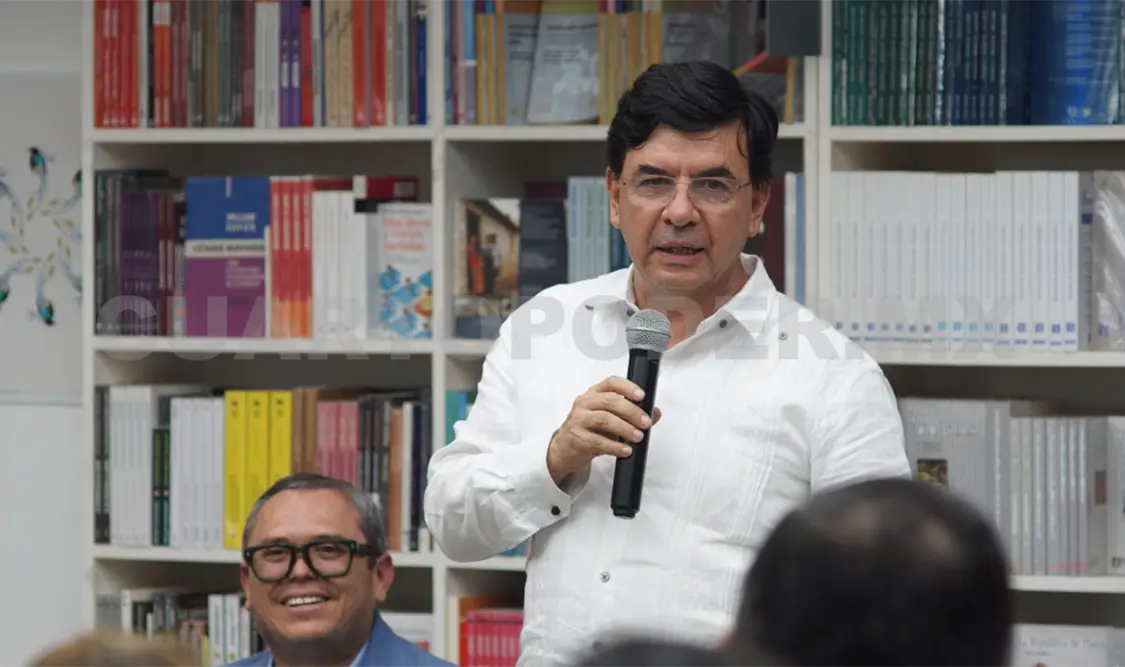 Destaca Ramírez la importancia de la comunicación en el país. Daniel García / CP