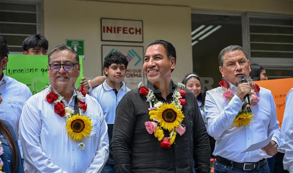 La inversión en el sector educativo fue de millones de pesos. Cortesía