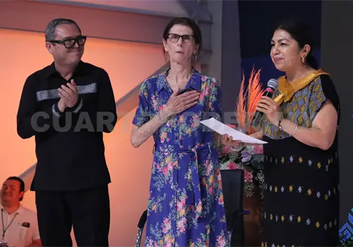 Anuncia rector Honoris Causa para Annie Pardo