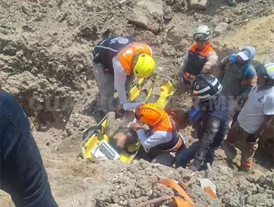 Muere joven sepultado por alud en una obra Muere joven sepultado por alud en una obra