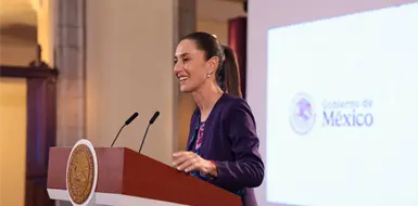 Previo a informe, Sheinbaum destaca atenci&oacute;n a baches