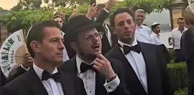 Captan a Pe&ntilde;a Nieto en boda jud&iacute;a