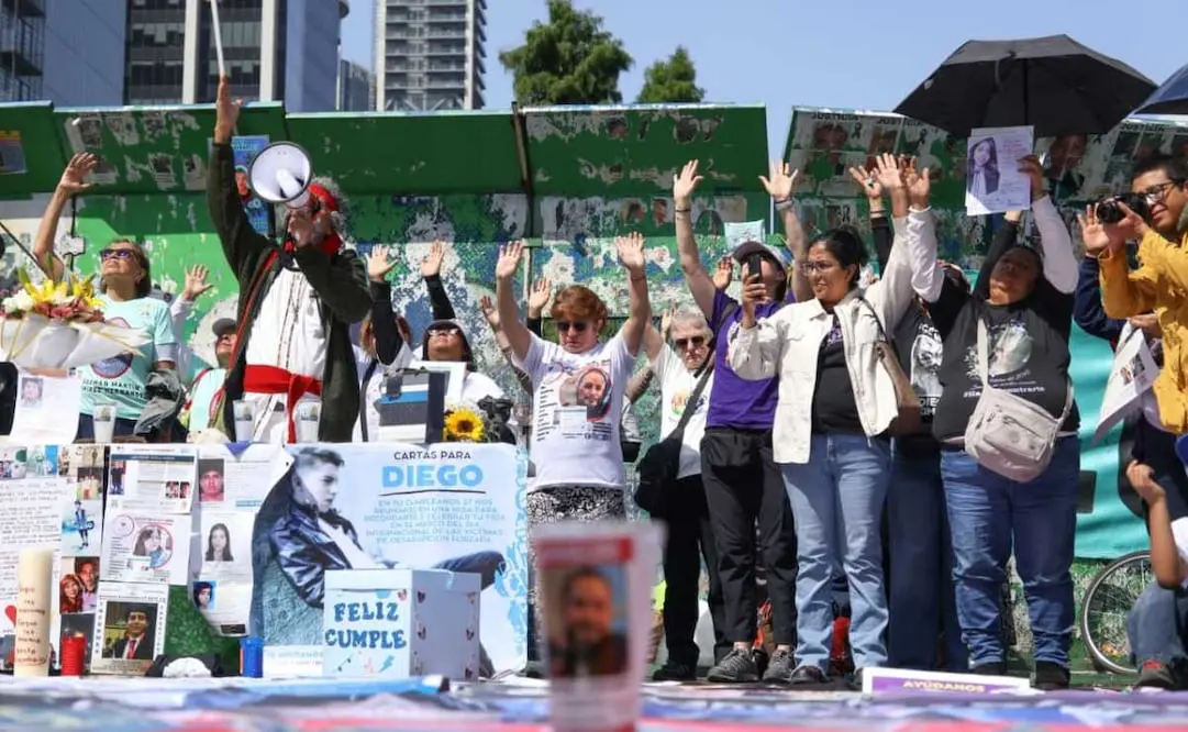 Los colectivos salieron a las calles en exigencia de que den resultados por los desaparecidos. El Universal