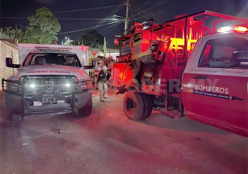 Incendio de vivienda moviliza a bomberos