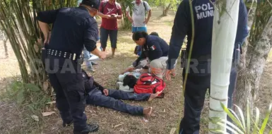 Derrapan y terminan con lesiones graves Derrapan y terminan con lesiones graves