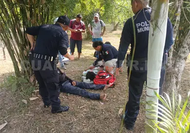 Derrapan y terminan con lesiones graves Derrapan y terminan con lesiones graves