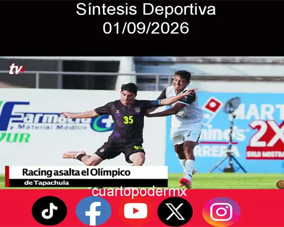 S&iacute;ntesis Deportiva 01 09 2026