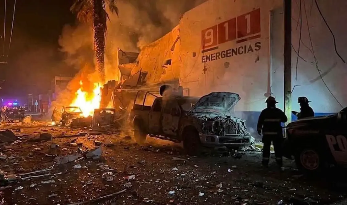 Cártel habría realizado ataque con coche bomba