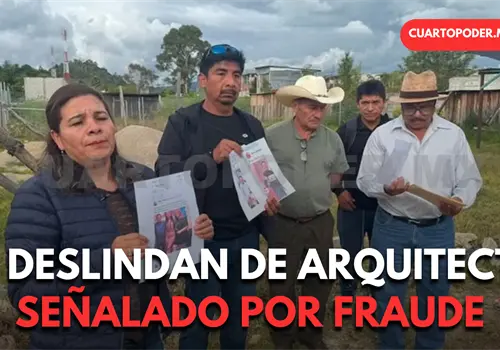 Se deslindan de arquitecto acusado por fraude Se deslindan de arquitecto acusado por fraude