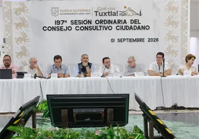 Participa PJE en encuentro con ciudadanía tuxtleca Participa PJE en encuentro con ciudadanía tuxtleca