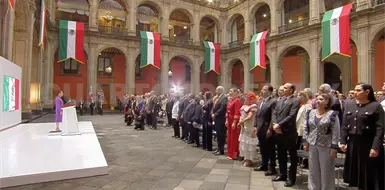 Asiste ERA al Segundo Informe de Sheinbaum