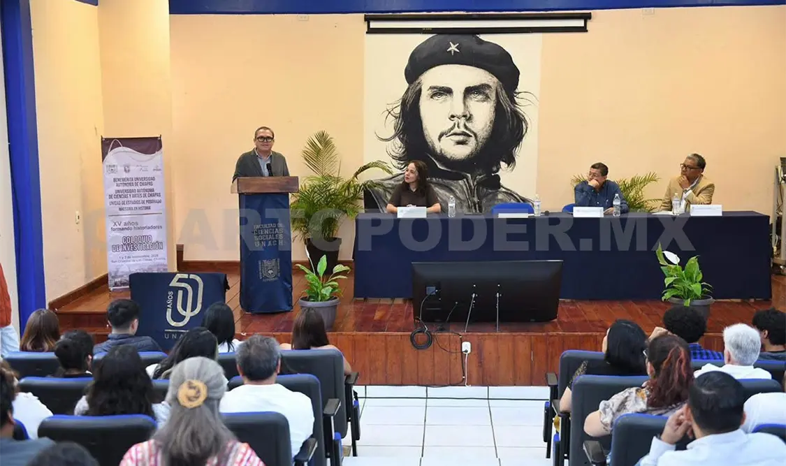 Chacón Rojas resaltó la importancia de que la Historia sea conocida y estudiada por todas y todos. CP