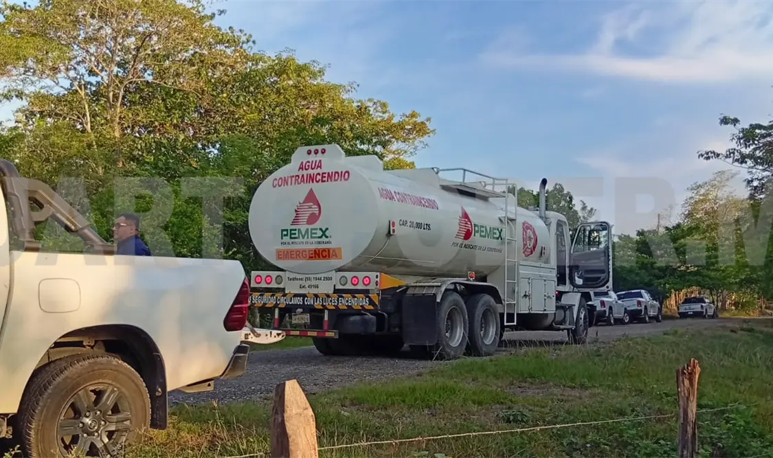Fuga de gas en tubería dañada provoca alarma