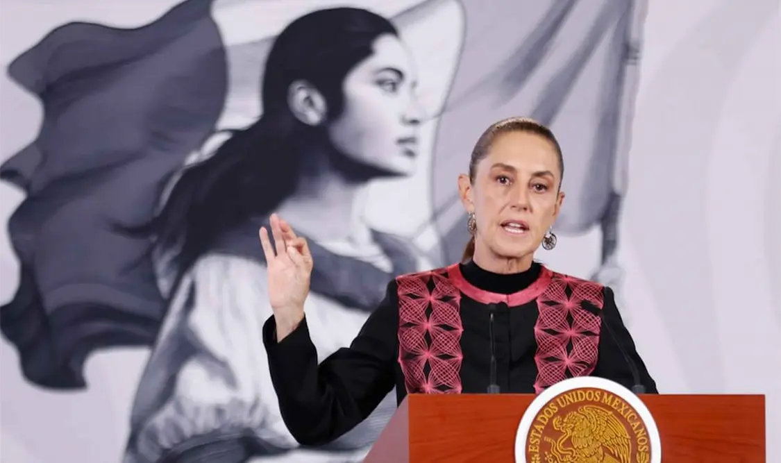 Sheinbaum asegura que AMLO no ha intervenido en las decisiones del gobierno. El Universal
