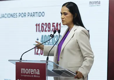 Tenemos 12 millones de afiliados a Morena: Montiel