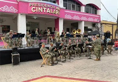 Brinda concierto el Ej&eacute;rcito Mexicano