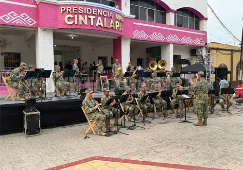 Brinda concierto el Ejército Mexicano Brinda concierto el Ejército Mexicano