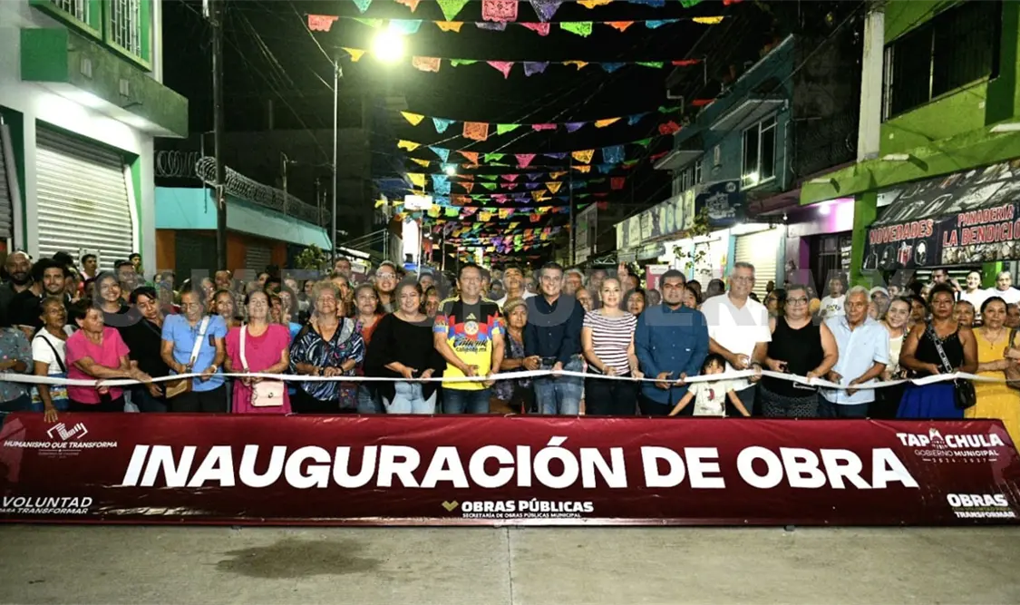 Se llevó a cabo la inauguración de la obra. Cortesía