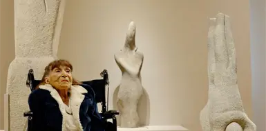 Geles Cabrera, pionera de la escultura