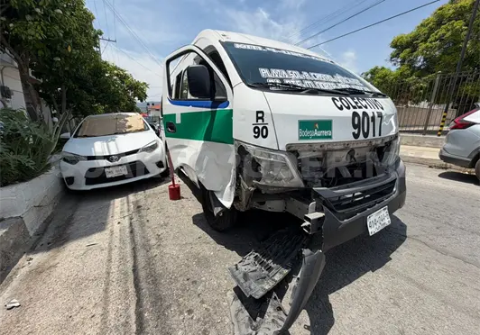 Colectivazo en La Pimienta salda con tres lesionados
