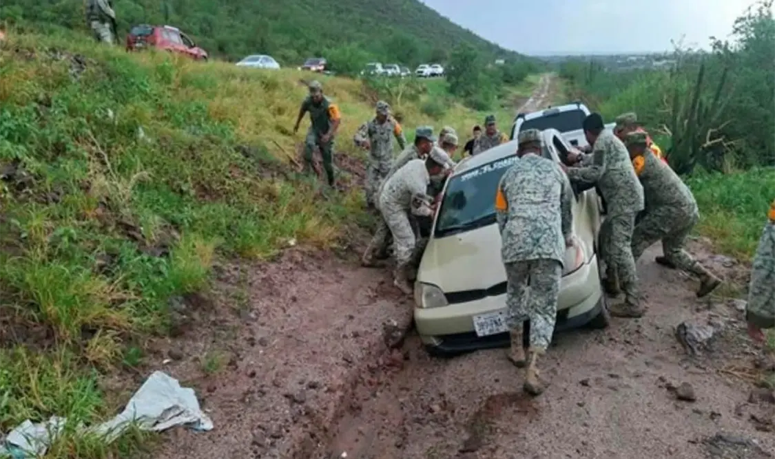 Ejército aplica Plan DN-III por fuertes lluvias