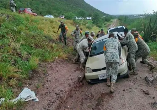 Ej&eacute;rcito aplica Plan DN-III por fuertes lluvias