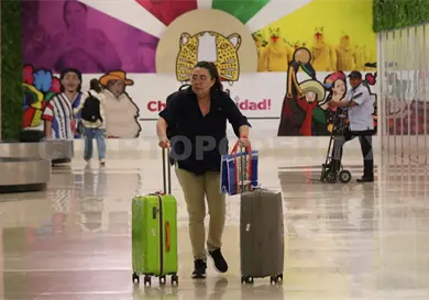 Baja tr&aacute;fico a&eacute;reo, Palenque con crecimiento del 78 %
