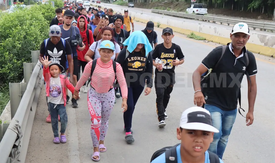 Las personas migrantes optaron por las grandes caravanas alrededor de 2016.