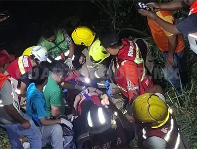 Cae de puente y sobrevive; terminó con una fractura Cae de puente y sobrevive; terminó con una fractura