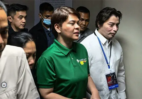 Ordenan arresto de vicepresidenta de Filipinas Ordenan arresto de vicepresidenta de Filipinas