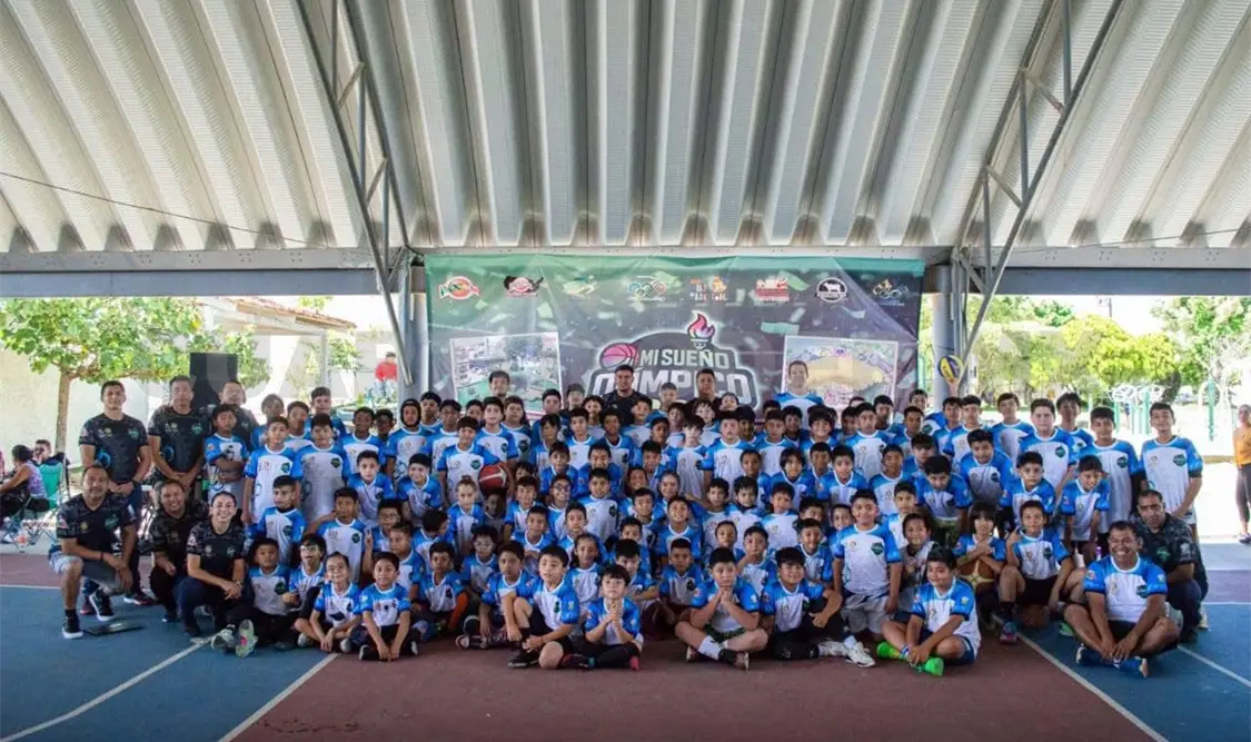Tuxtla Gutiérrez será una de las sedes de los Campamentos Mi Sueño Olímpico G4, dentro del Programa Minibasket MX 2026. Cortesía