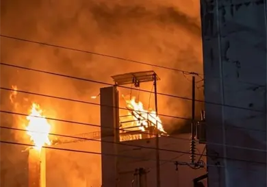Se registra incendio en hotel de R&iacute;o Lagartos