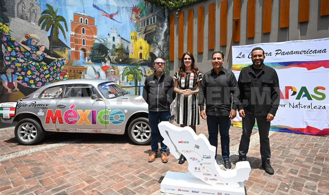La Carrera Panamericana se llevará a cabo en octubre. Cortesía