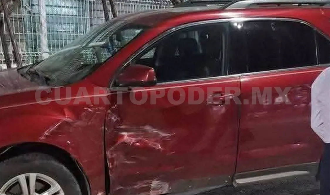Los vehículos tenían averías en la carrocería, llevándose la peor parte la Equinox. Cortesía