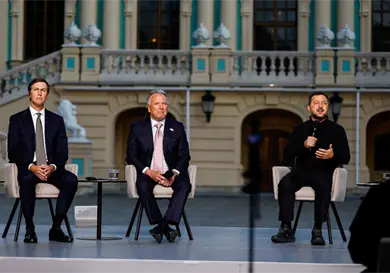 La paz es necesaria: Zelensky a los enviados La paz es necesaria: Zelensky a los enviados