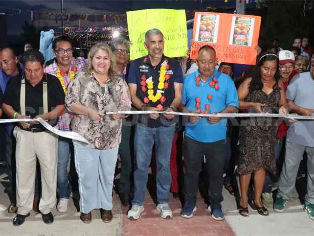 Nueva calle beneficia a la 20 de Diciembre