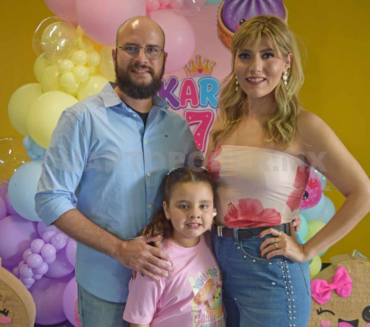 Kara festeja sus 7 añitos
