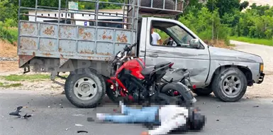 Fallece luego de estamparse de lado en un vehículo Fallece luego de estamparse de lado en un vehículo