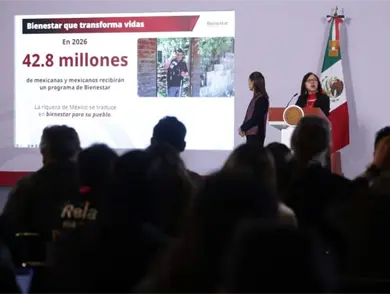 Reciben 42.8 millones de mexicanos un programa social